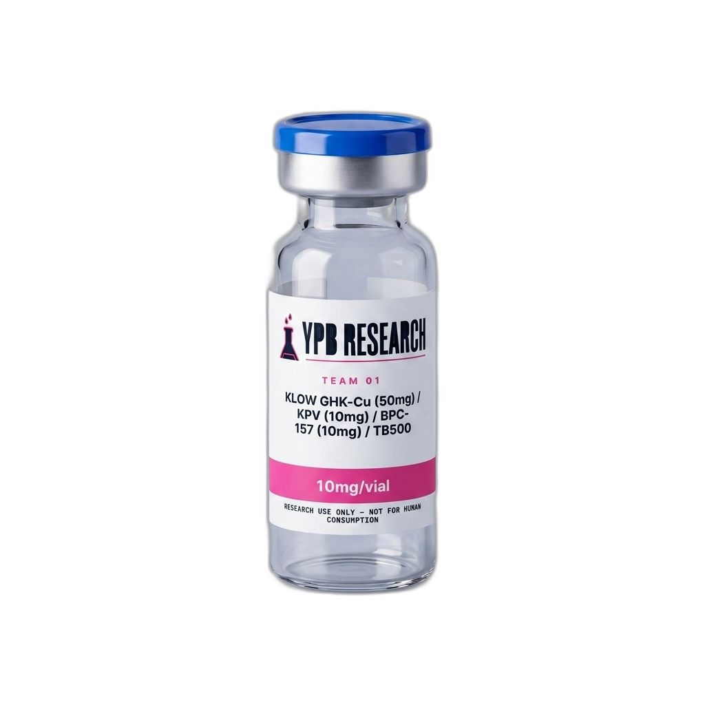 KLOW - GHK-Cu (50mg) / KPV (10mg) / BPC-157 (10mg) / TB500 (10mg)